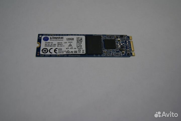 Ssd m2 SATA kingston sa400m8/120 на 120 GB