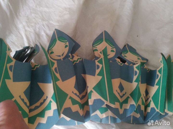 Бумажная гирлянда СССР