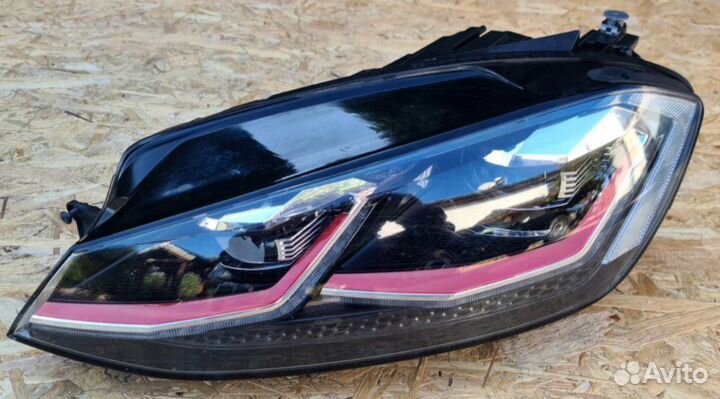 Фары VW Golf VII GTI рестайлинг Full Led 2018 г