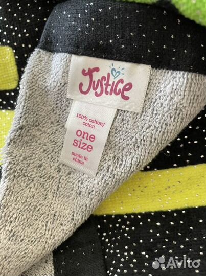 Justice пляжное полотенце в сумке для девочек