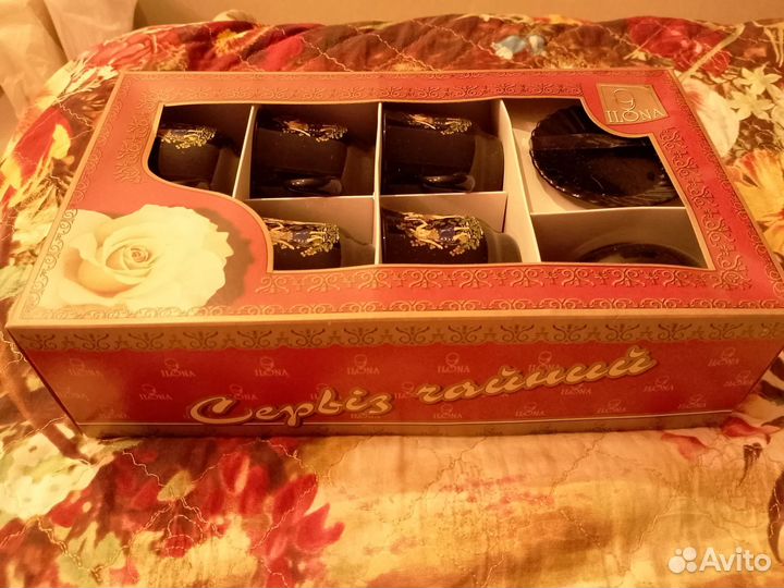 Чайный сервиз на 6 персон. Новый в коробке