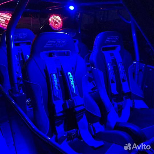 Подсветка овальная 12 светодиодов rgddome-BLU