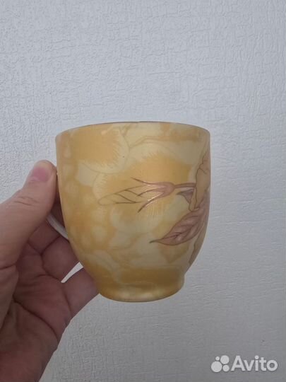 Чайная пара золотая