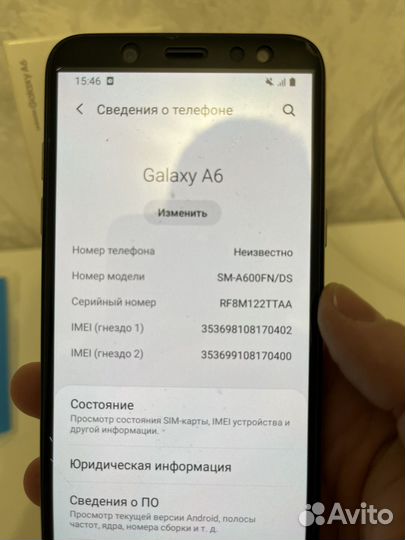 Samsung Galaxy A6, 3/32 ГБ