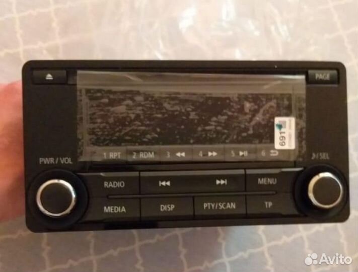 Магнитола новая