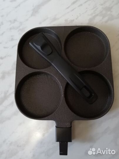 Чугунная сковорода порционная