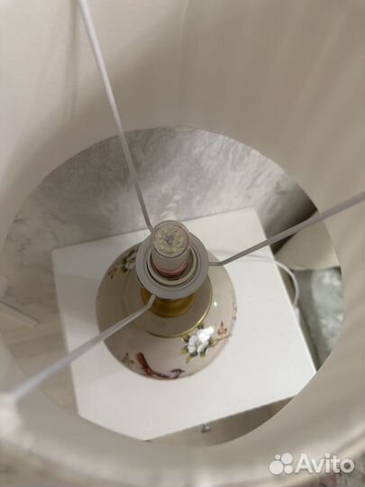 Лампа настольная керамическая