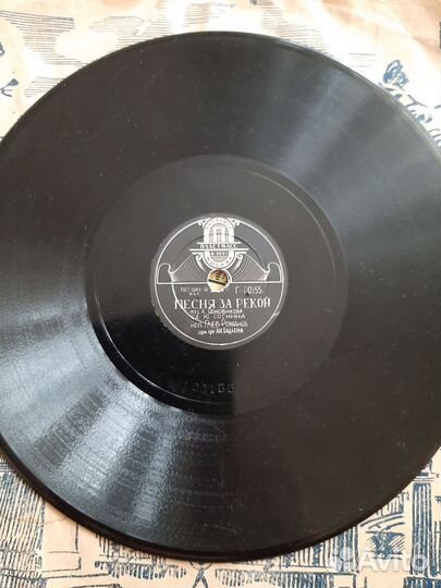 Пластинки для патефона на 78