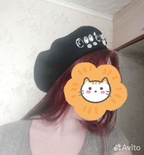 Берет фетровый женский