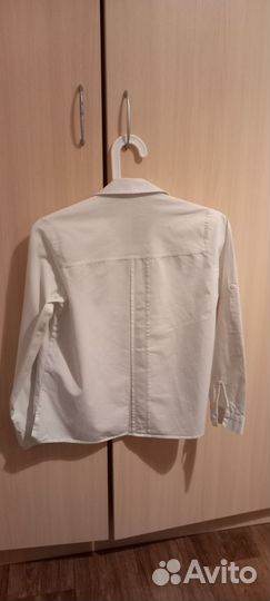 Рубашка белая школьная для девочки