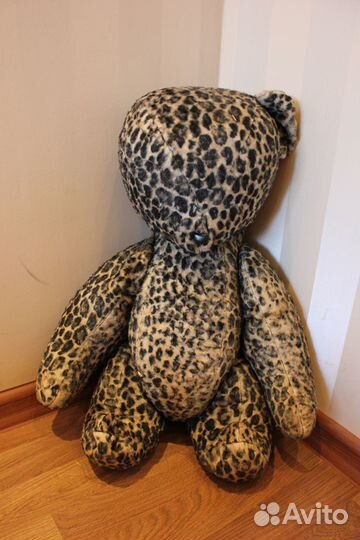 Мишка плюшевый СССР. Медведь ссср.Редкая расцветка