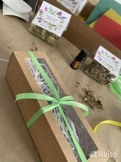 Свечи ручной работы из вощины