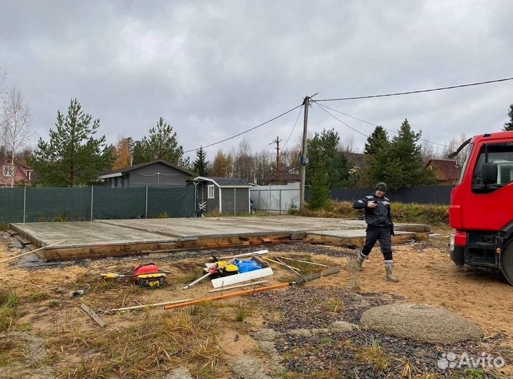 Бетон для заезда