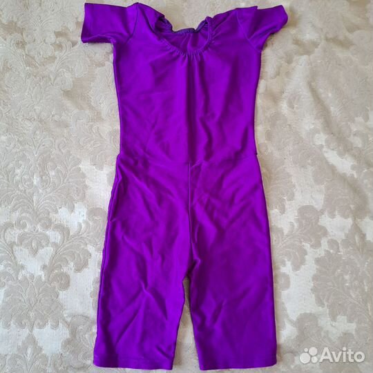 Костюм гимнастический с шортами 120см