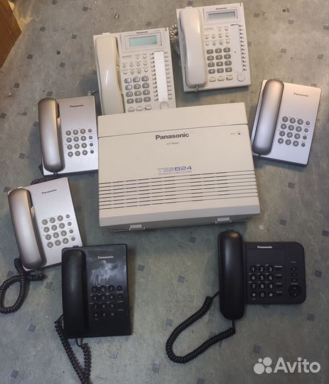 Мини атс Panasonic KX-TEM824