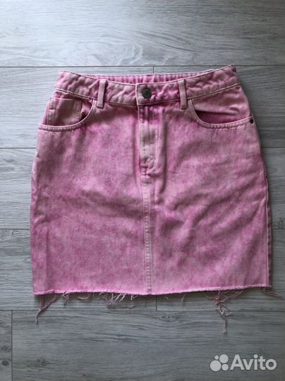 Джинсовая юбка женская mini