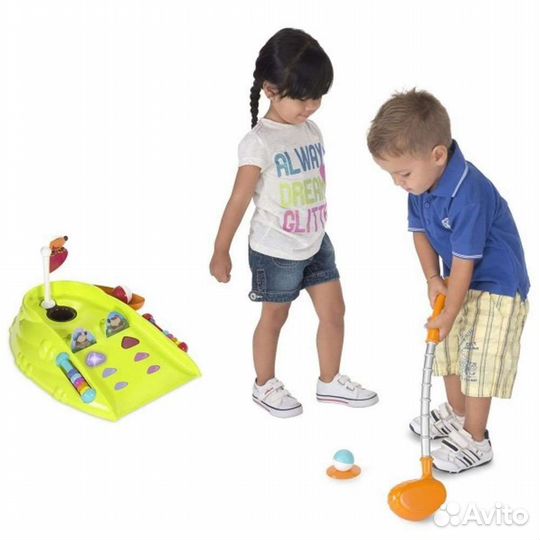 Детский мини-гольф и футбол chicco