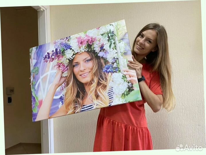 Портрет на холсте 120х80