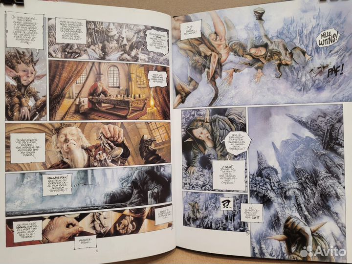 Фентези комикс на французском языке