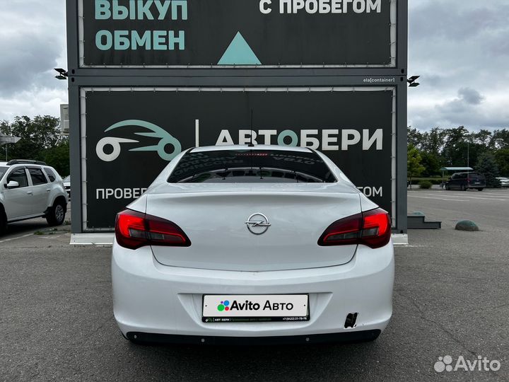 Opel Astra 1.6 AT, 2013, 191 417 км