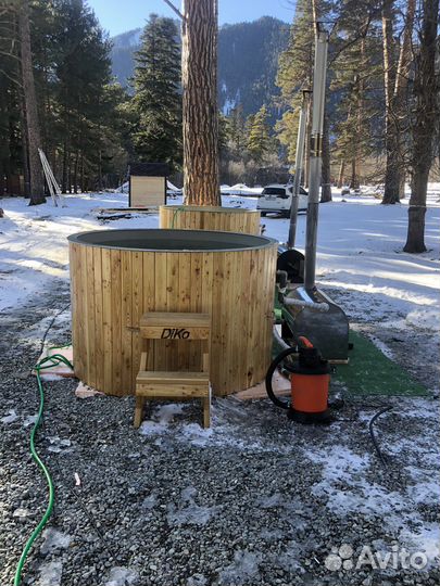 Купель, банный чан