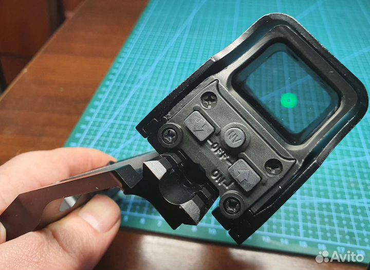 Крепление боковое для оптики+ласточкин хв