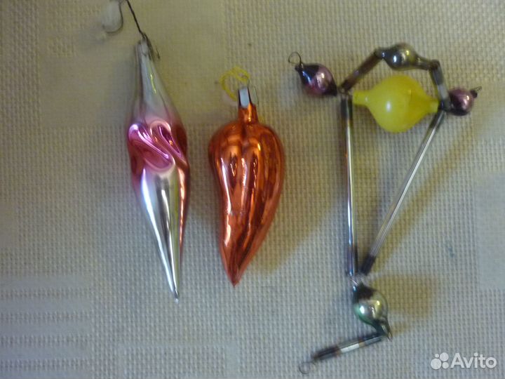 Елочные игрушки СССР, наконечники елки