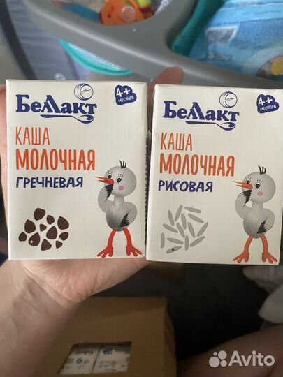 Детские каши молочные готовые
