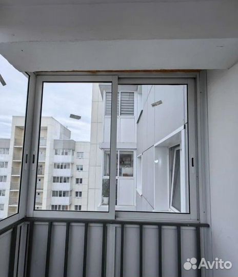 Холодное остекление балконов и лоджий. Рассрочка