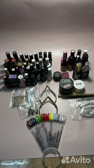 Набор для ногтей, гель-лаки