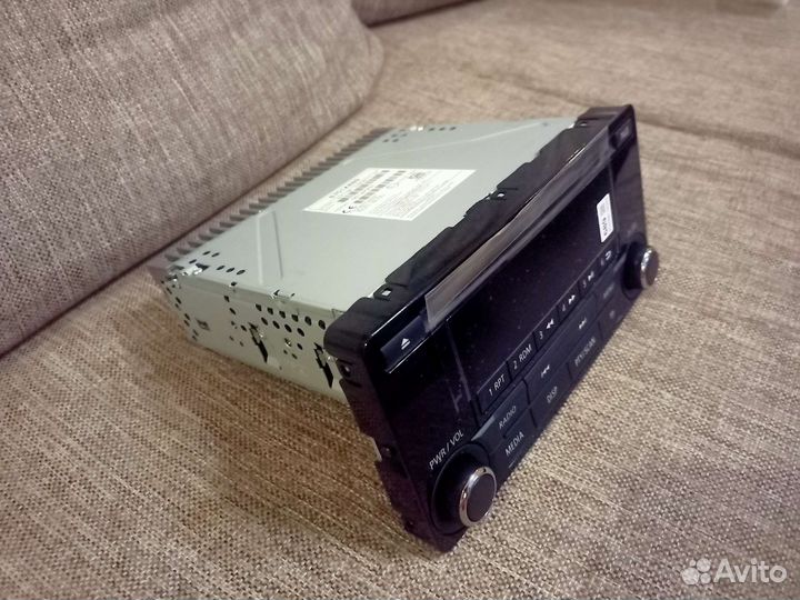 Новая штатная автомагнитола mitsubishi outlander