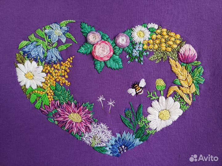 Ручная вышивка гладью