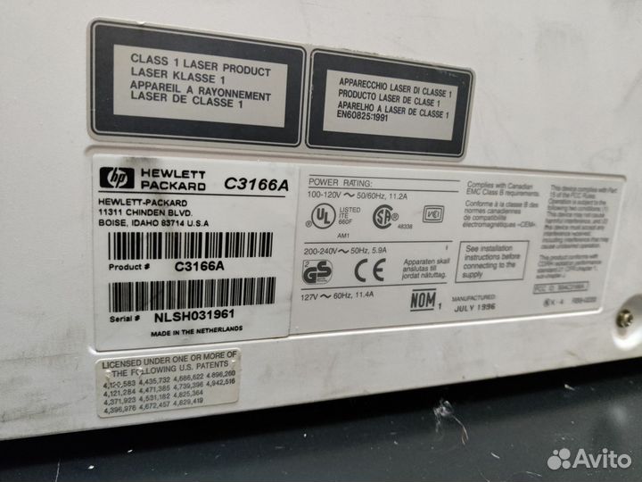 Принтер лазерный HP c3166a