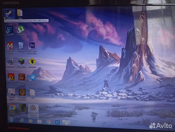 Мощный игровой ноутбук dell