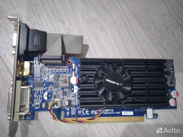 Видеокарта gigabyte gv-n210tc-1gi