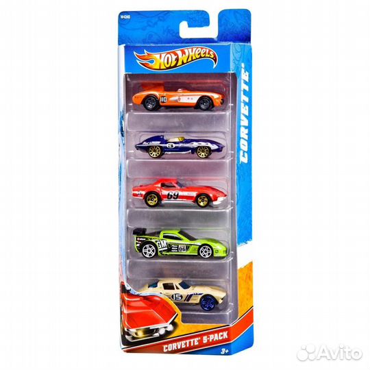 Набор Машинок хотвилс 5в1 DIE-cast