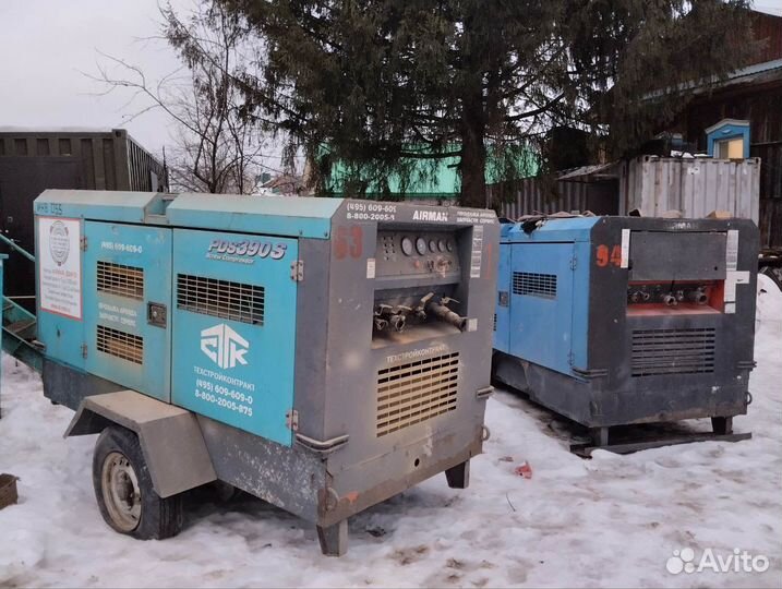 Аренда дизельного компрессора от 7 бар до 25 бар