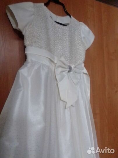 Платье девочки новогоднее, праздничное