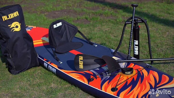 Купить сапборд сап-доска каяк sup board Aloha 12,6