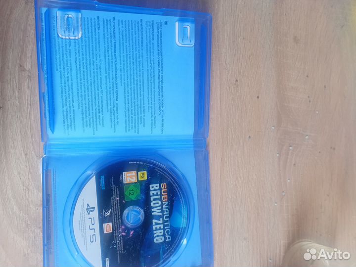 Диск для ps 5 subnautica below zero