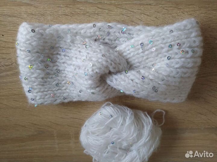 Повязка на голову. Свяжу на заказ Ручная работа