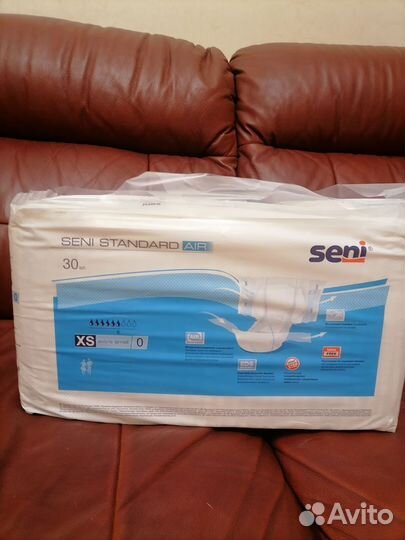 Памперсы подгузники для взрослых seni xs