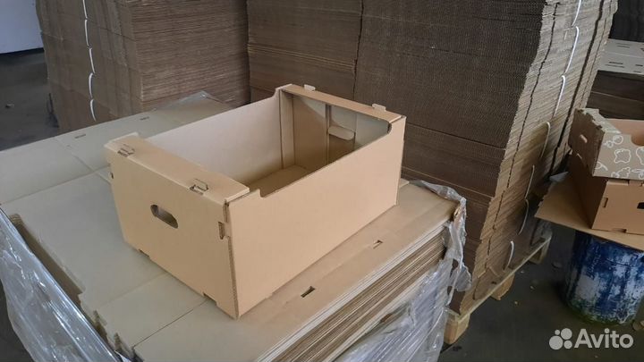Картонные коробки для помидоров и огурцов оптом