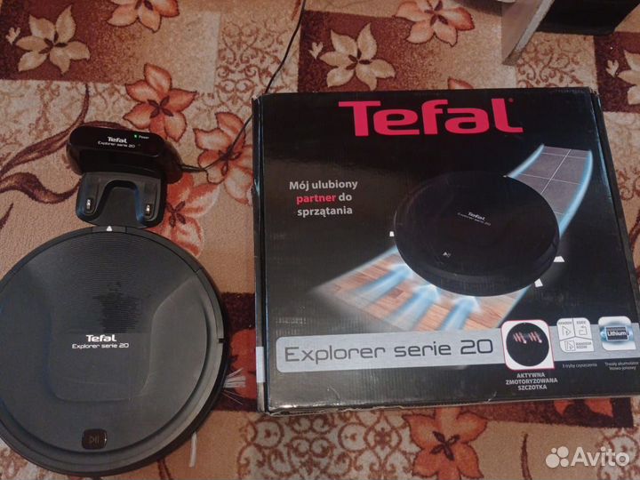 Робот пылесос tefal explorer serie 20