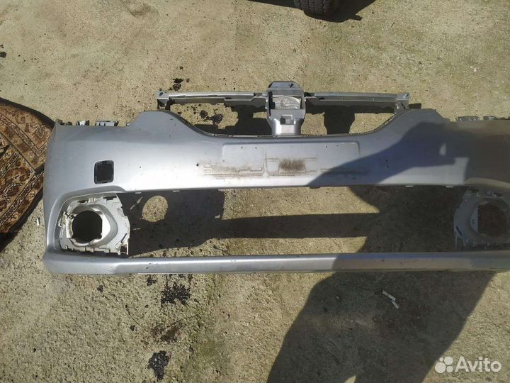 Передний бампер рено логан 2