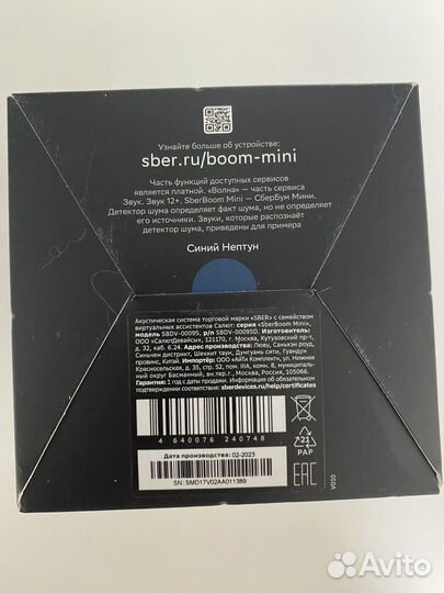 Sberboom mini
