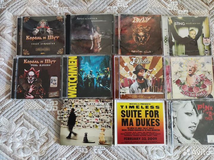 Аудио CD диски русские и зарубежные