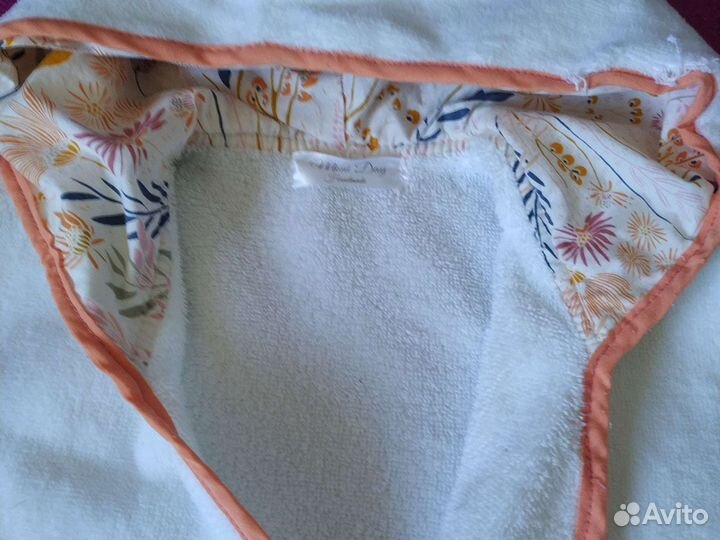 Детский махровый халат и тапочки crooks