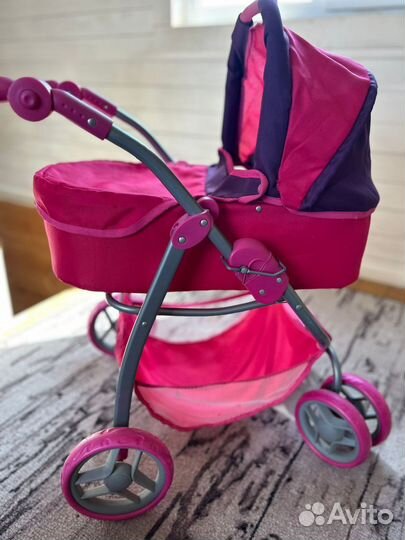 Коляска кукольная 2 в 1