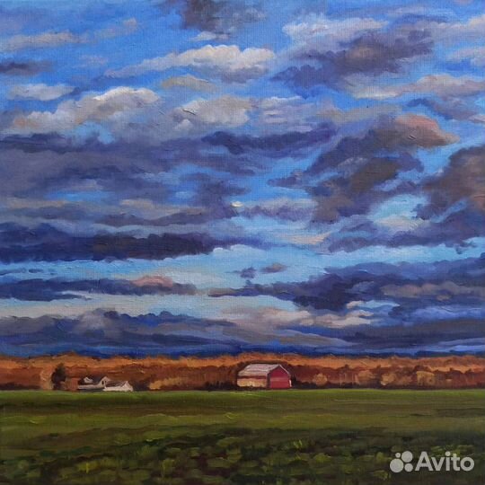 Картина маслом пейзаж